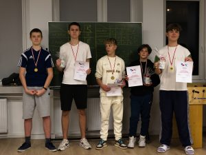 IX Mistrzostwa Bursy MNiejskie w Częstkochowie w Tenisie Stołowym