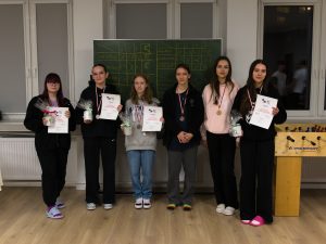 IX Mistrzostwa Bursy MNiejskie w Częstkochowie w Tenisie Stołowym